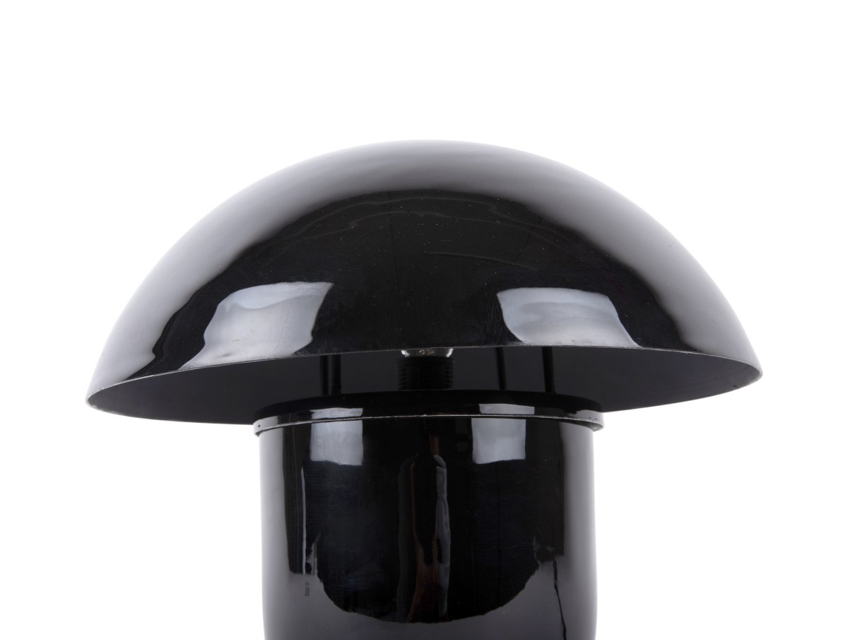 Mushroom 25cm Svart bordlampe Fra Leitmotiv - Perfekt som en dekorativ detalj i hjemmet, samtidig som den fungerer som et praktisk lyspunkt.