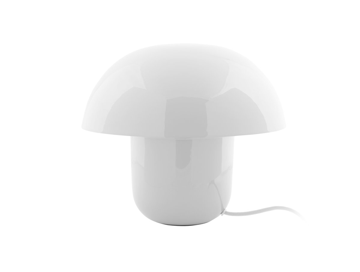 Mushroom 25cm Hvit bordlampe Fra Leitmotiv - Perfekt som en dekorativ detalj i hjemmet, samtidig som den fungerer som et praktisk lyspunkt.