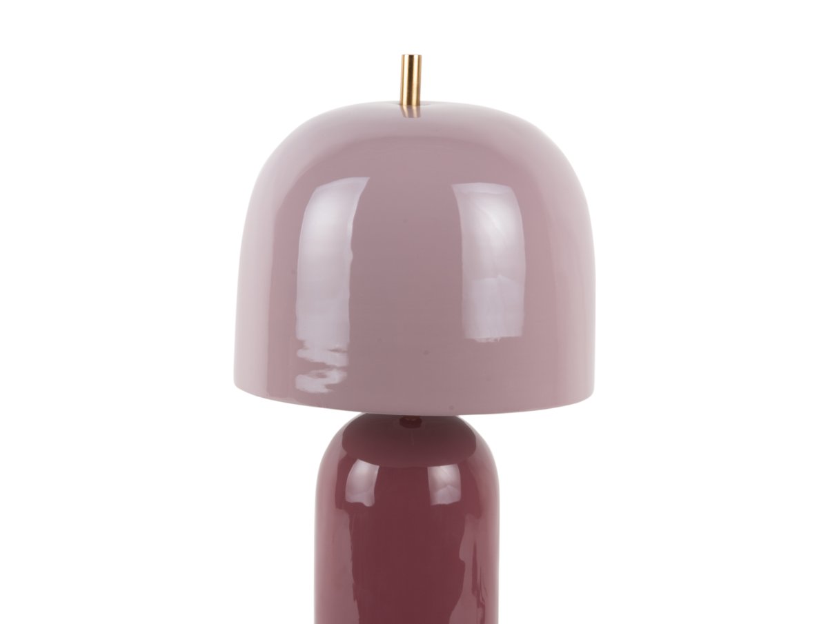 Rico 43cm Lilla bordlampe Fra Leitmotiv - Rico er en stilig bordlampe i metall med blank overflate og et elegant tofarget design.