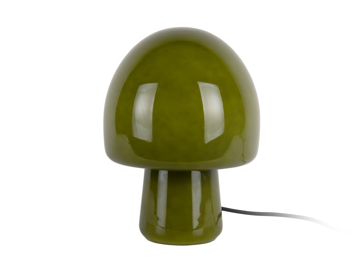 Gozar 27cm Grønn bordlampe Fra Leitmotiv - Gozar er en stilig bordlampe i glass med en dyp grønn skjerm som gir en varm og innbydende glød.