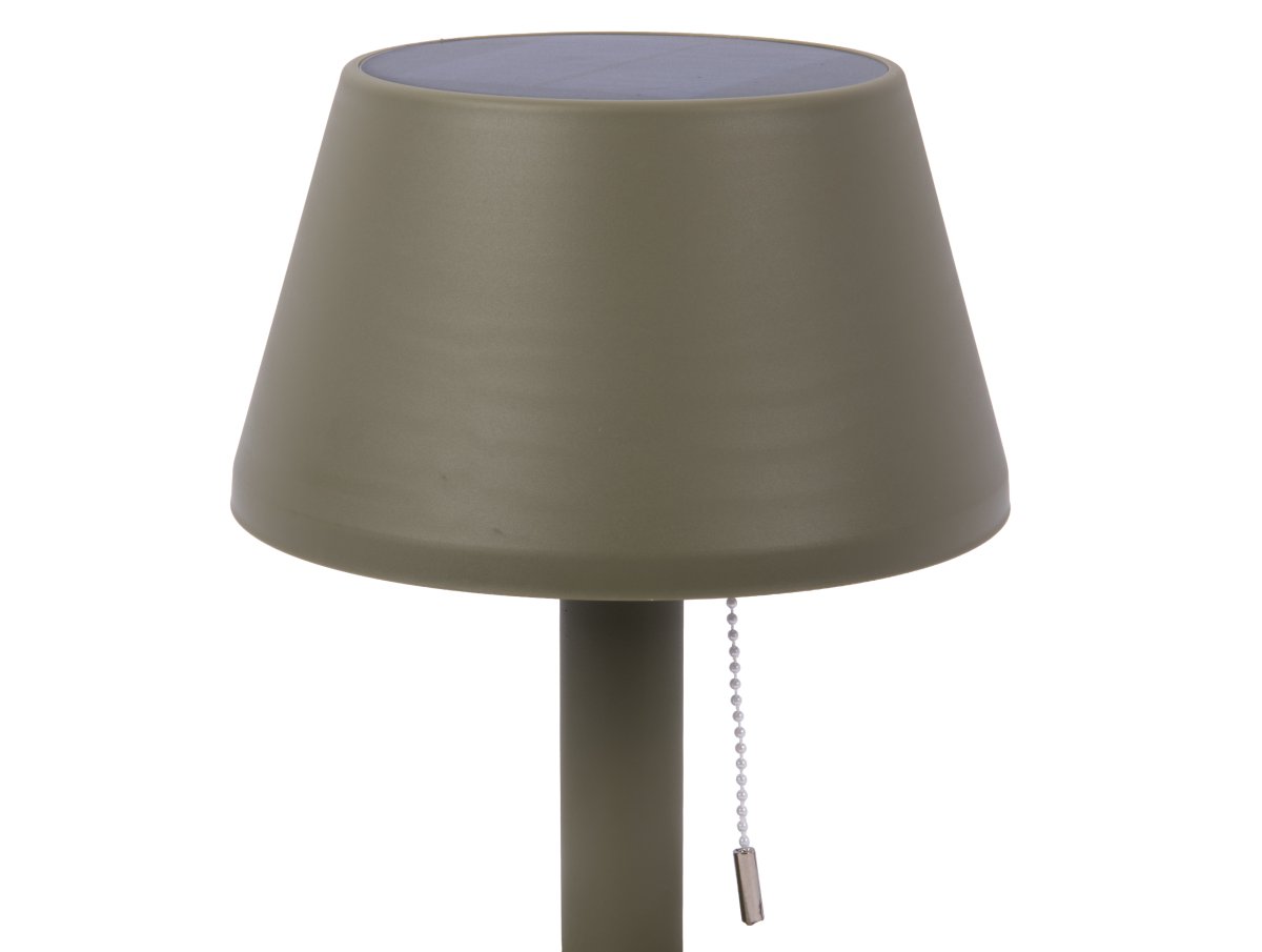 Esfera 26cm Mørkegrønn solcellelampe Fra Leitmotiv - Esfera er en stilig solcellelampe laget av plast med en mørkegrønn finish, perfekt for både innendørs og utendørs bruk.