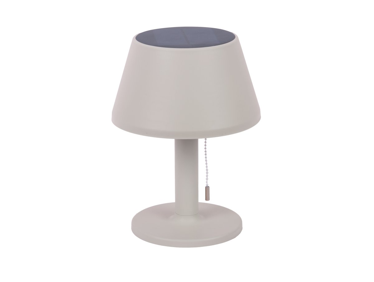 Esfera 26cm Grå solcellelampe Fra Leitmotiv - Esfera er en stilig solcellelampe laget av plast med en varm grå finish, perfekt for både innendørs og utendørs bruk.