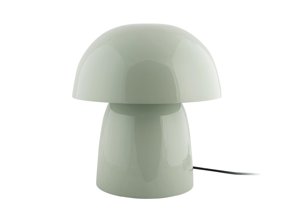 Masivo Seta 34cm Grønn bordlampe Fra Leitmotiv - Lampens avrundede former skaper en harmonisk følelse og gjør den til en tydelig interiørdetalj.