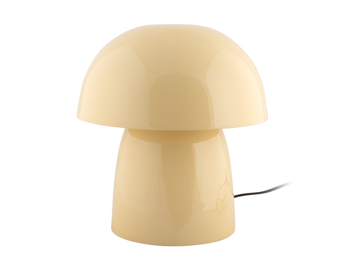Masivo Seta 34cm Gul bordlampe Fra Leitmotiv - Lampens avrundede former skaper en harmonisk følelse og gjør den til en tydelig interiørdetalj.