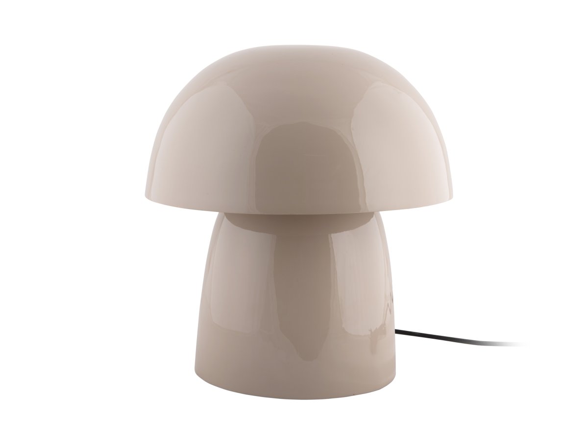 Masivo Seta 34cm Beige bordlampe Fra Leitmotiv - Lampens avrundede former skaper en harmonisk følelse og gjør den til en tydelig interiørdetalj.