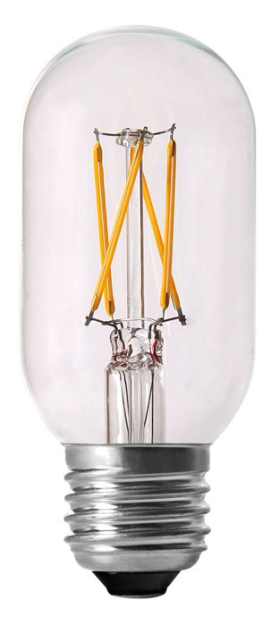 E27 4W Dimbar 2200K RA95 Fra Nordic Lighting - Med en ekstra varm fargetemperatur p&aring; 2200K sprer den en myk, atmosf&aelig;risk gl&oslash;d.