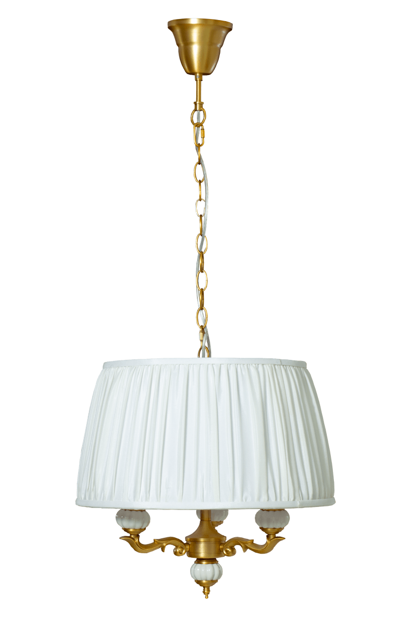 Toulouse Ø45 Gull Taklampe Fra Aneta Lighting - Toulouse-pendellampen har et klassisk og elegant uttrykk med dekorative detaljer og myke former.