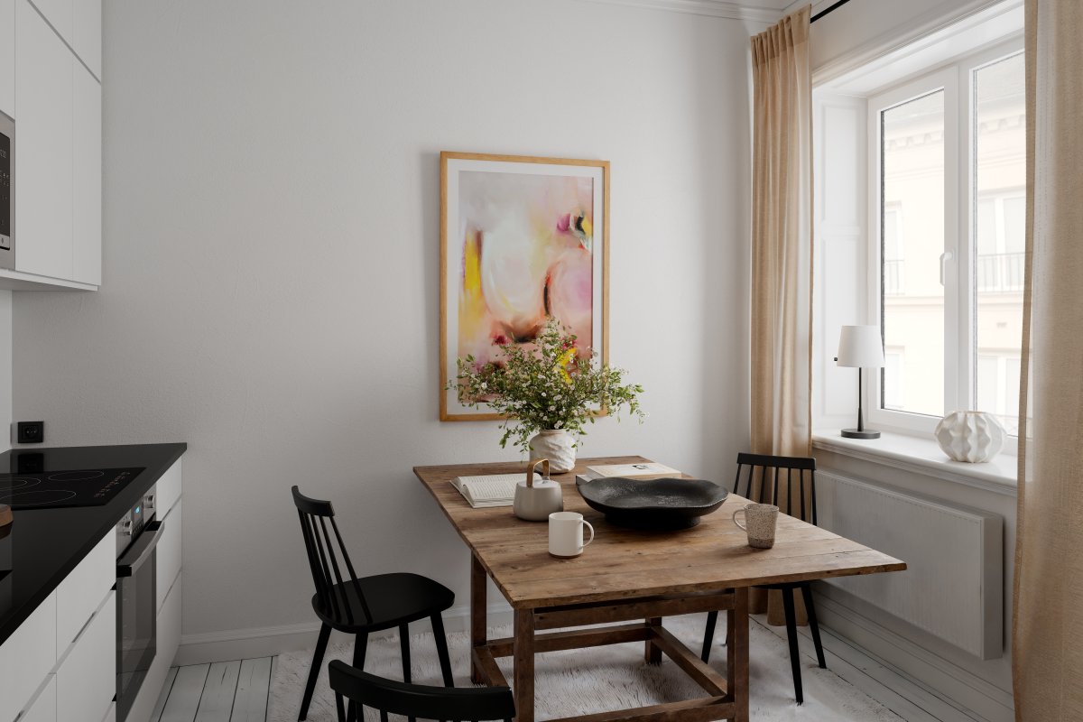 Lumi 48cm Matt svart bordlampe Fra By Rydéns - Lumi er en moderne bordlampe med et moderne design.