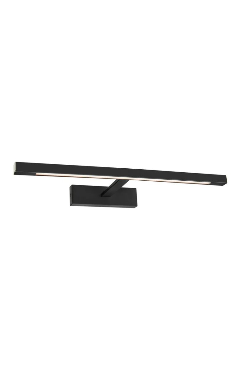 Neptunus 60cm Svart baderomslampe Fra Markslöjd - Denne elegante og moderne vegglampen er det perfekte valget for å belyse speil og bad med stil.