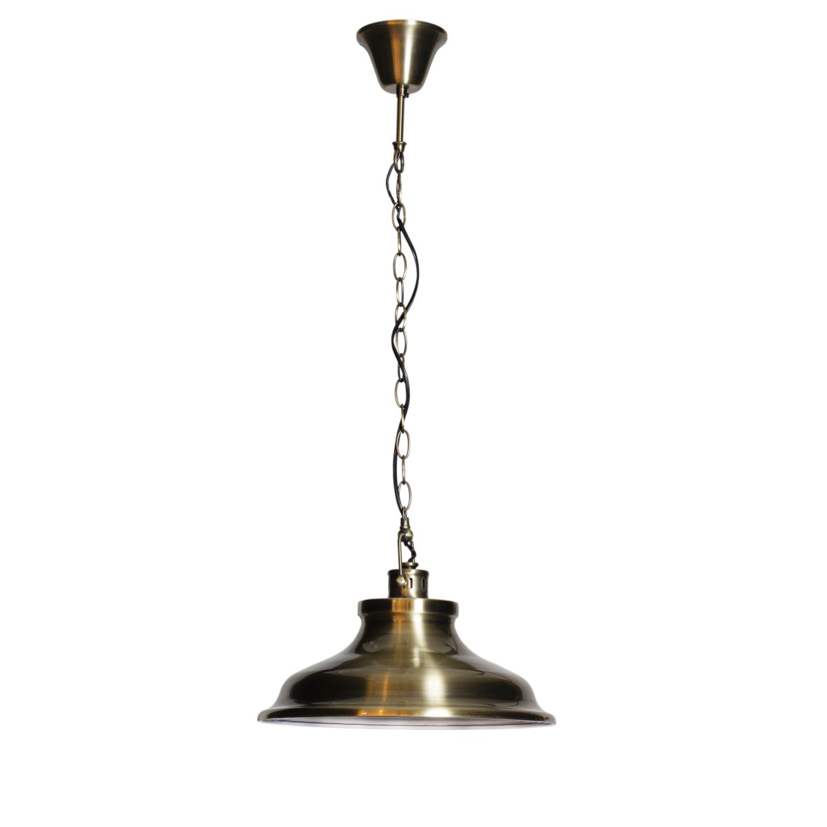 New Haven Ø37 Messing Taklampe Fra Cottex - New Haven pendellampe i metall med messingfinish er en elegant lampe med et vintage-inspirert design.