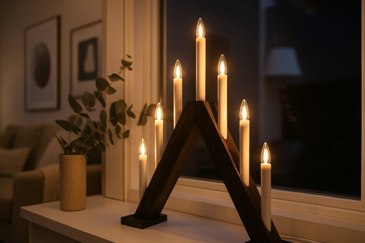 Nova 7 Tre Fra Pixie Design - Det anbefales &aring; plassere den i vinduet eller p&aring; byr&aring;et i stuen.