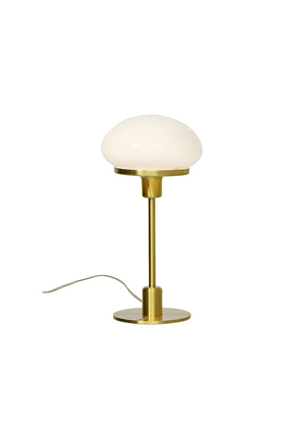 New August 36cm Matt messing bordlampe Fra Aneta Lighting - Ny august stilig bordlampe i klassisk modell i mer moderne design.