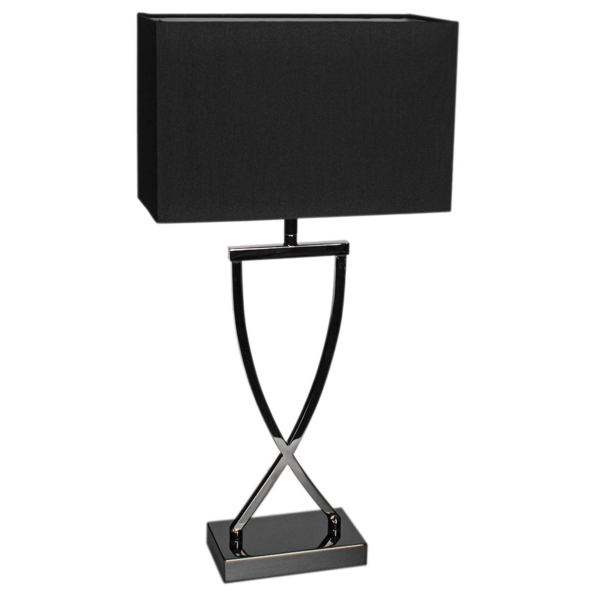 Omega 52cm Svart bordlampe Fra By Rydéns - Ledningslengden for Omega bordlampen er 200 centimeter og bryteren er på kabelen.