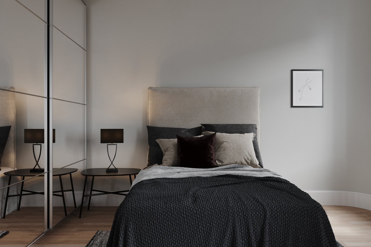 Omega 52cm Svart bordlampe Fra By Rydéns - Ledningslengden for Omega bordlampen er 200 centimeter og bryteren er på kabelen.