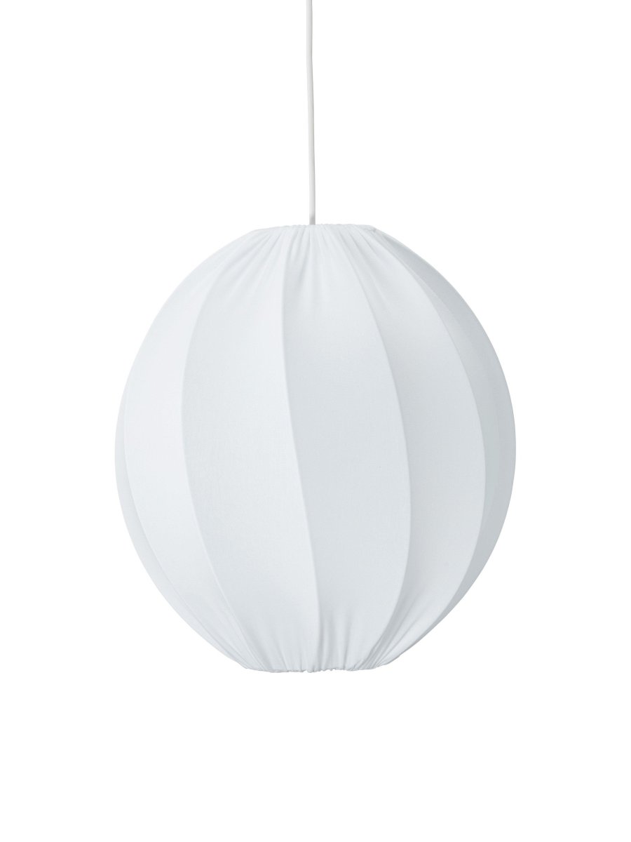 Olivia Ø35 Hvit Taklampe Fra PR Home - Olivia takskjerm er en klassisk form i ny årgang med en vri, med den via jerseystoffet.