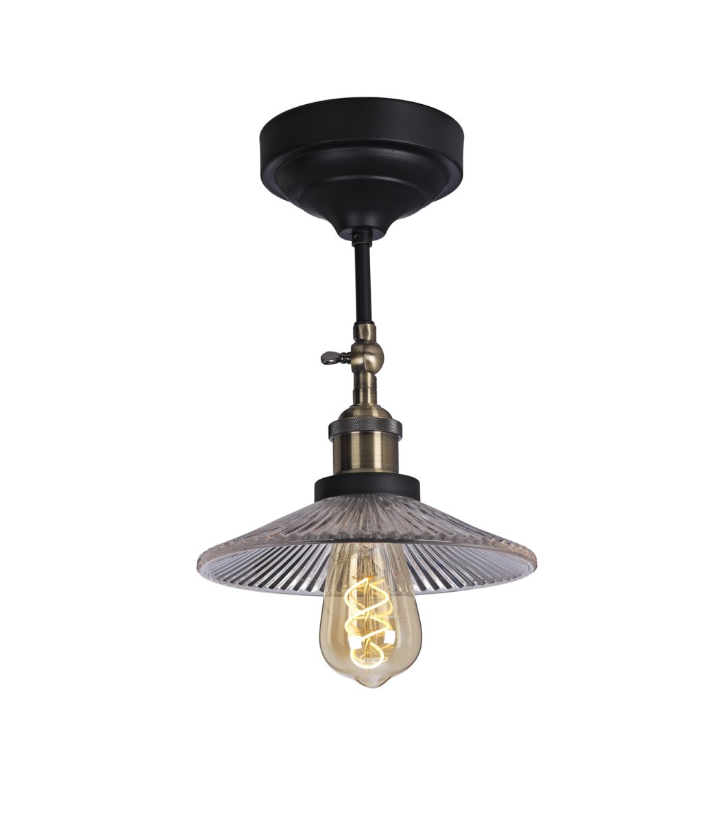 Cobble Ø21.5 Svart plafond Fra Cottex - Skap atmosfære og liv opp interiøret med dette unike taket som kombinerer form og funksjon på; den beste!