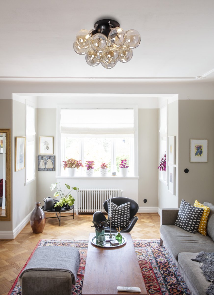 Monaco Ø30 Rav plafond Fra Lampan - Monaco er et elegant og eksklusivt tak som fungerer som en dekorativ detalj i det moderne hjemmet.