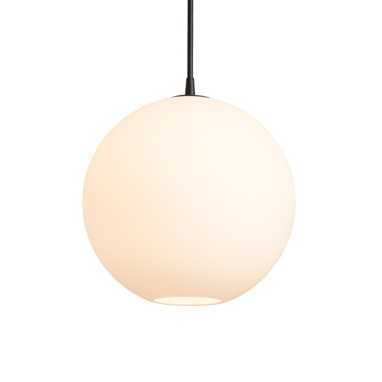 Capo Ø35 Hvit Taklampe Fra Belid - Capo anheng er et klassisk klodeformet anheng med et vakkert opalfarget glass og fine detaljer i metall.