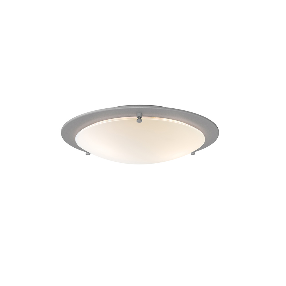 Cirklo Ø40 Betongstruktur plafond Fra Belid - Cirklo er en diskret og stilig taklampe som passer inn i de fleste hjem og interiørstiler.