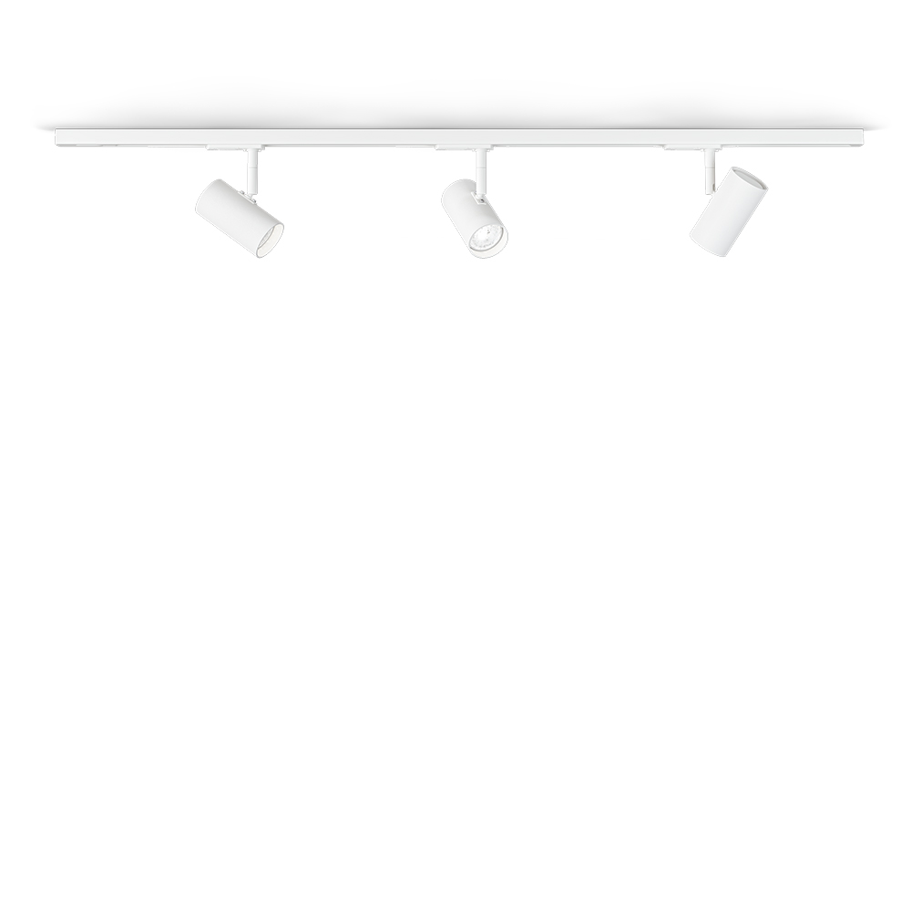 Tyson Sett Hvit struktur Fra Belid - Dette produktet passer perfekt inn i ethvert hjem med sitt stilige design og er utstyrt med GU10-stikkontakter, 3x10W effekt og en dimbar funksjon.