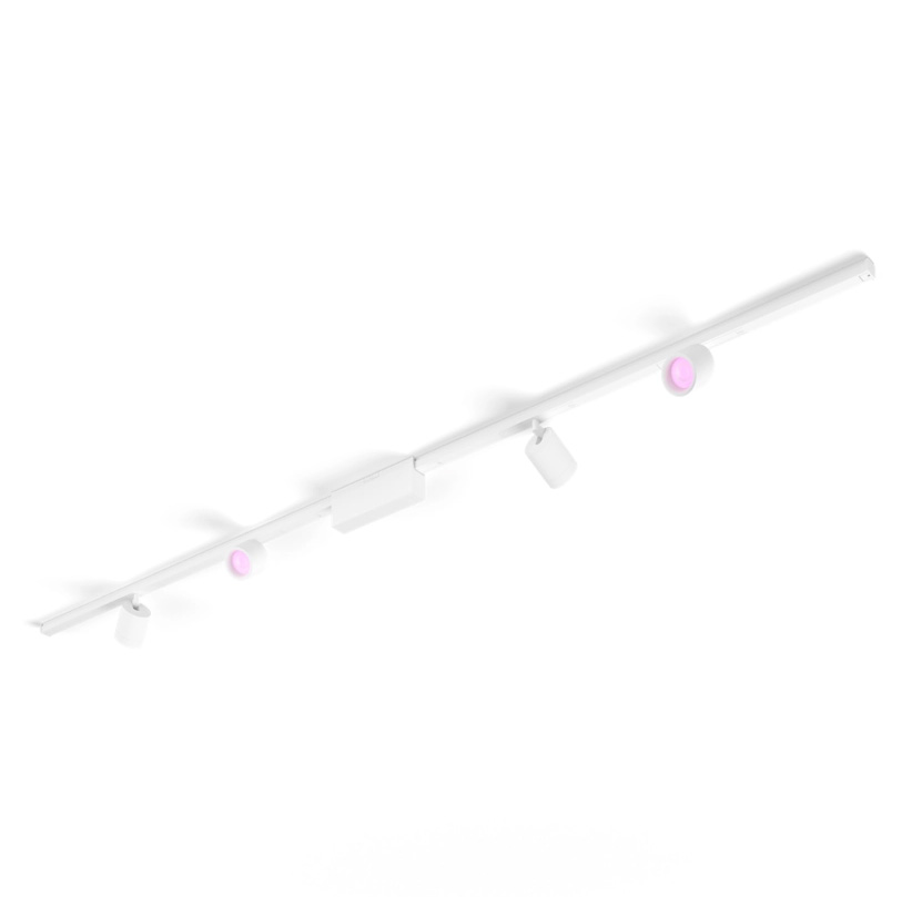 Perifo rak bassats för tak (4 spottar) Hvit spotlight Fra Philips - 
