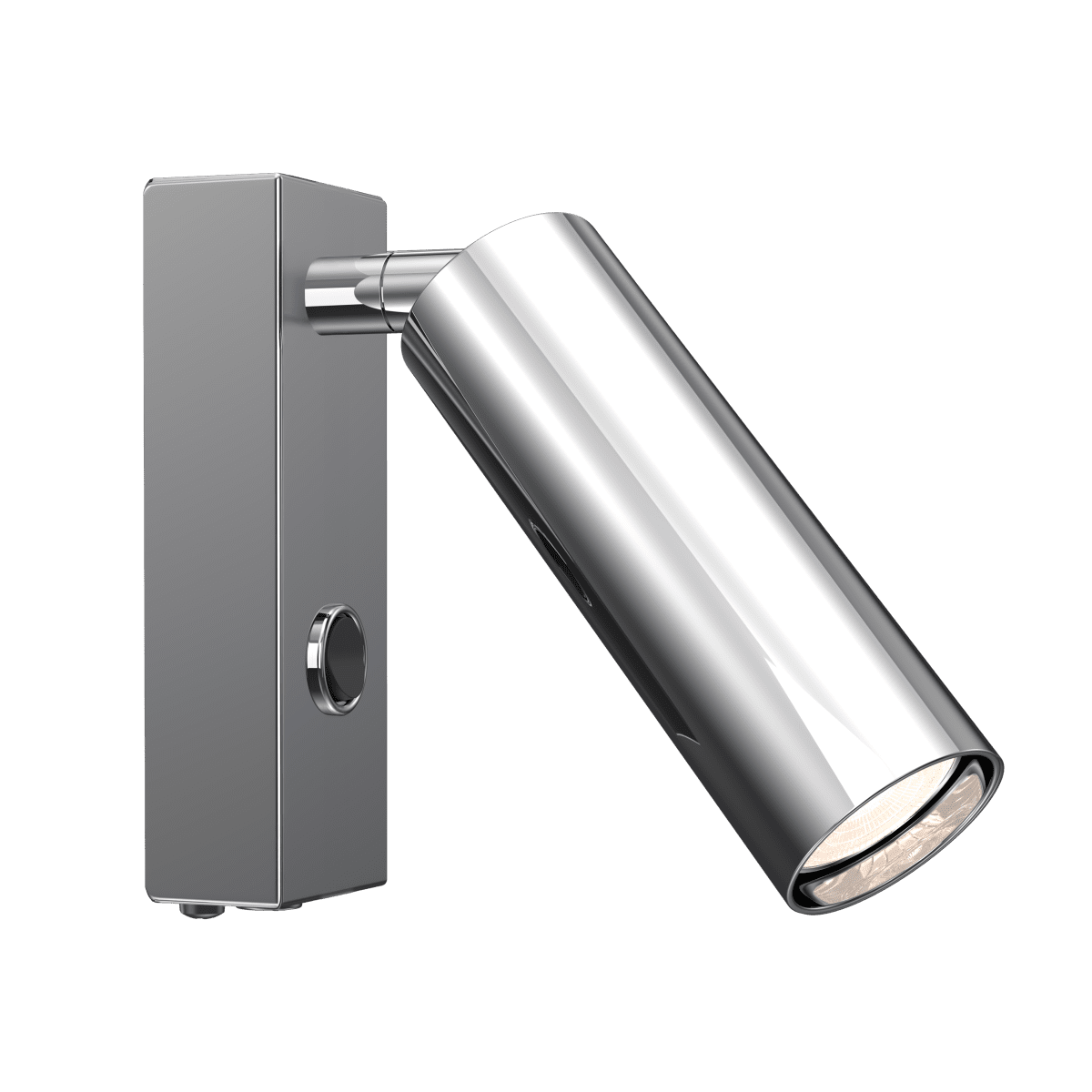 Pipeline Krom leselampe Fra Herstal - Plasser den p&aring; soverommet, hvor vegglampen med sitt fokuserte og rettede lys er perfekt for lesing eller for &aring; skape en koselig atmosf&aelig;re.