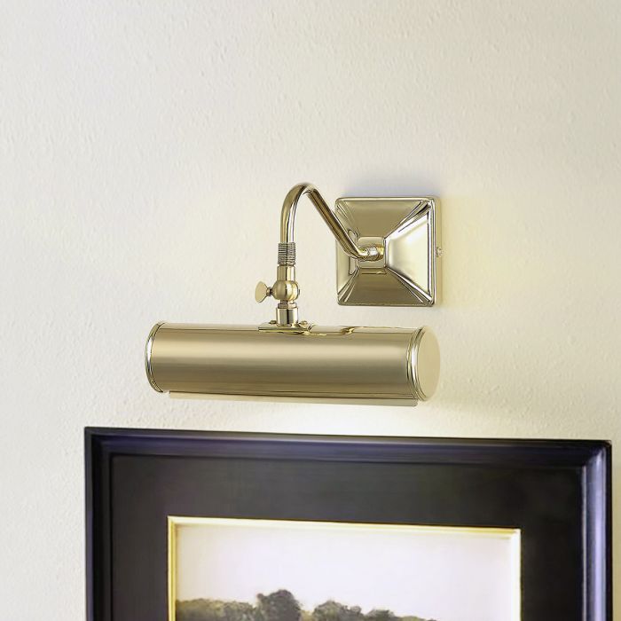 Picture 19cm Messing Fra Elstead Lighting - En enkel serie stilige og elegante bildelys i en polert messingfinish.