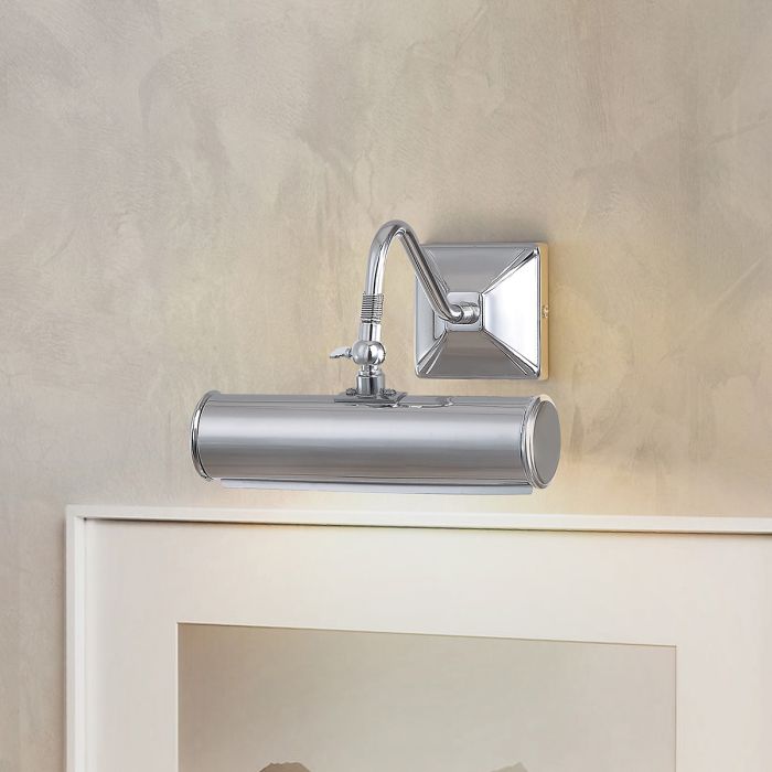 Picture 19cm Krom Fra Elstead Lighting - En enkel serie stilige og elegante bildelys i polert kromfinish.