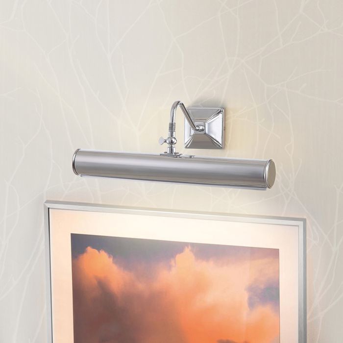 Picture 36cm Krom Fra Elstead Lighting - En enkel serie stilige og elegante bildelys i polert kromfinish.