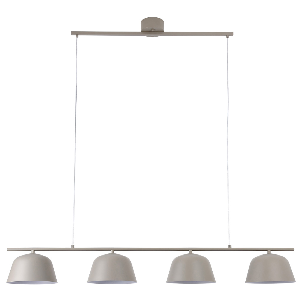 Pop 142cm Beige Taklampe Fra Nordic Lighting - Pop er en stilig taklampe i metall med en myk, beige finish som gir et rolig og moderne inntrykk.