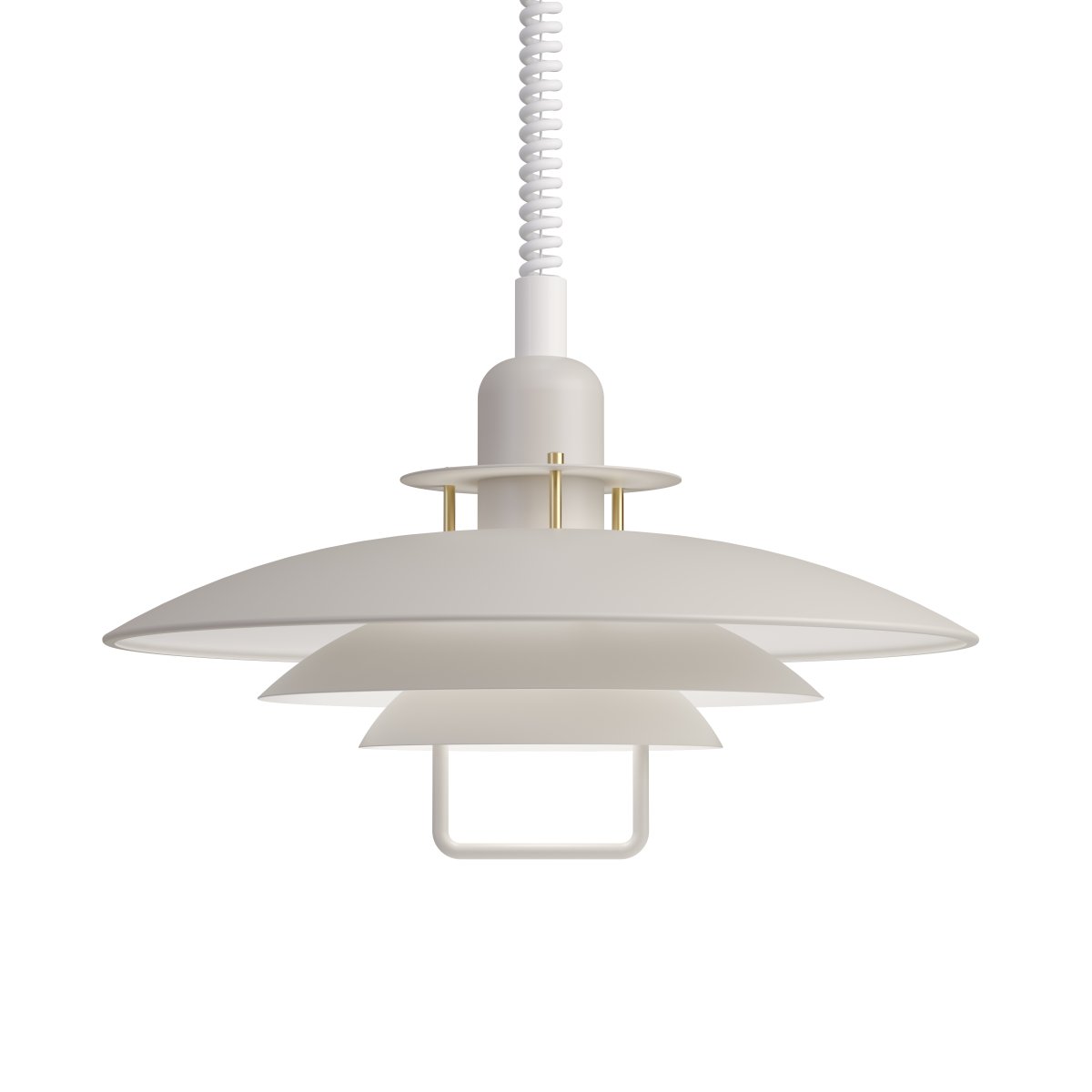 Primus II Ø43 Sand/messing Taklampe Fra Belid - Primus er en popul&aelig;r kj&oslash;kkenpendel med et tidl&oslash;st design som har blitt tilpasset trender gjennom &aring;rene.