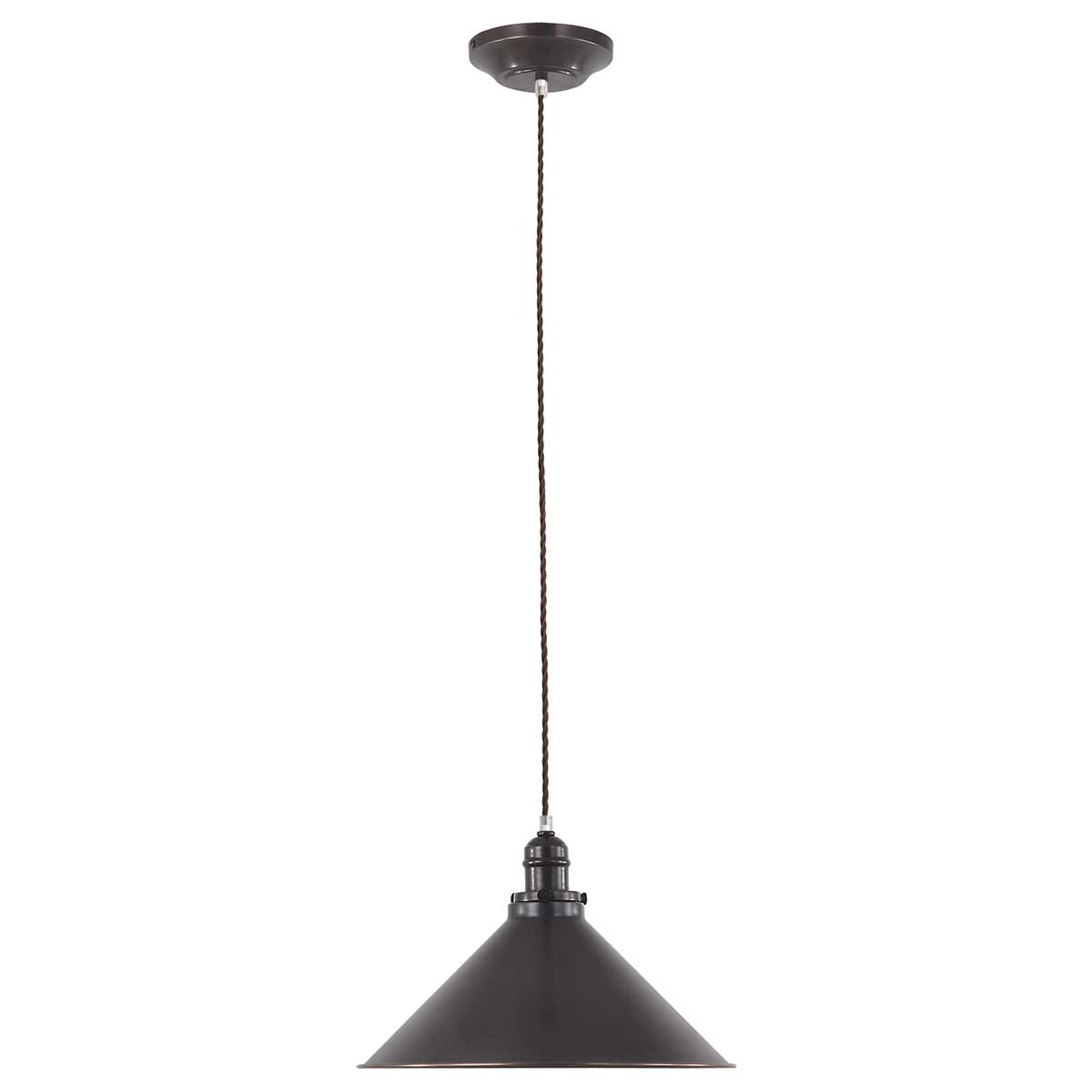 Provence Ø37 Antikk bronse Taklampe Fra Elstead Lighting - Provence takpendel i gammel bronse er inspirert av franske designstiler fra midten av 1900-tallet, hvor den ofte ble brukt til å lyse opp bord på kjøkken, kafeer og bistroer.