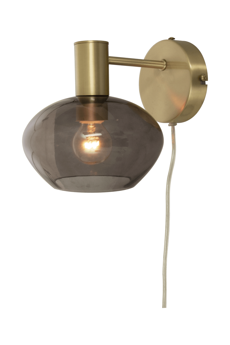 Bell Ø15 Røykgrå vegglampe Fra Aneta Lighting - 