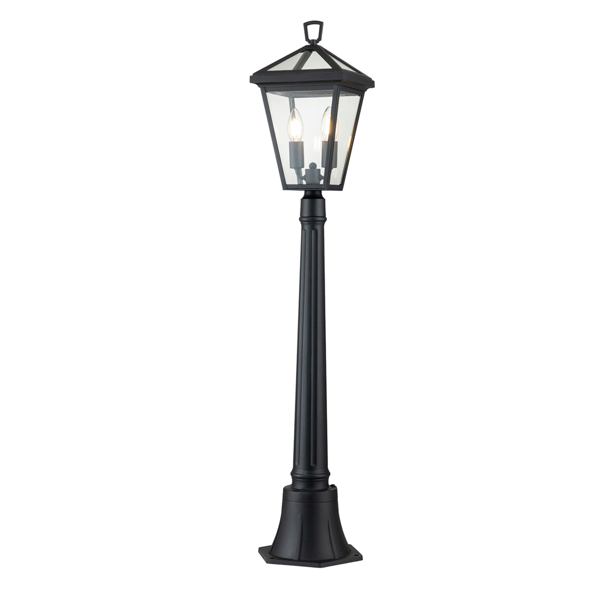 Alford Place 110cm Svart pullerter Fra Elstead Lighting - Alford Place &auml;r en stilren och klassisk pollare som ger din entr&eacute; eller tr&auml;dg&aring;rd en elegant touch.