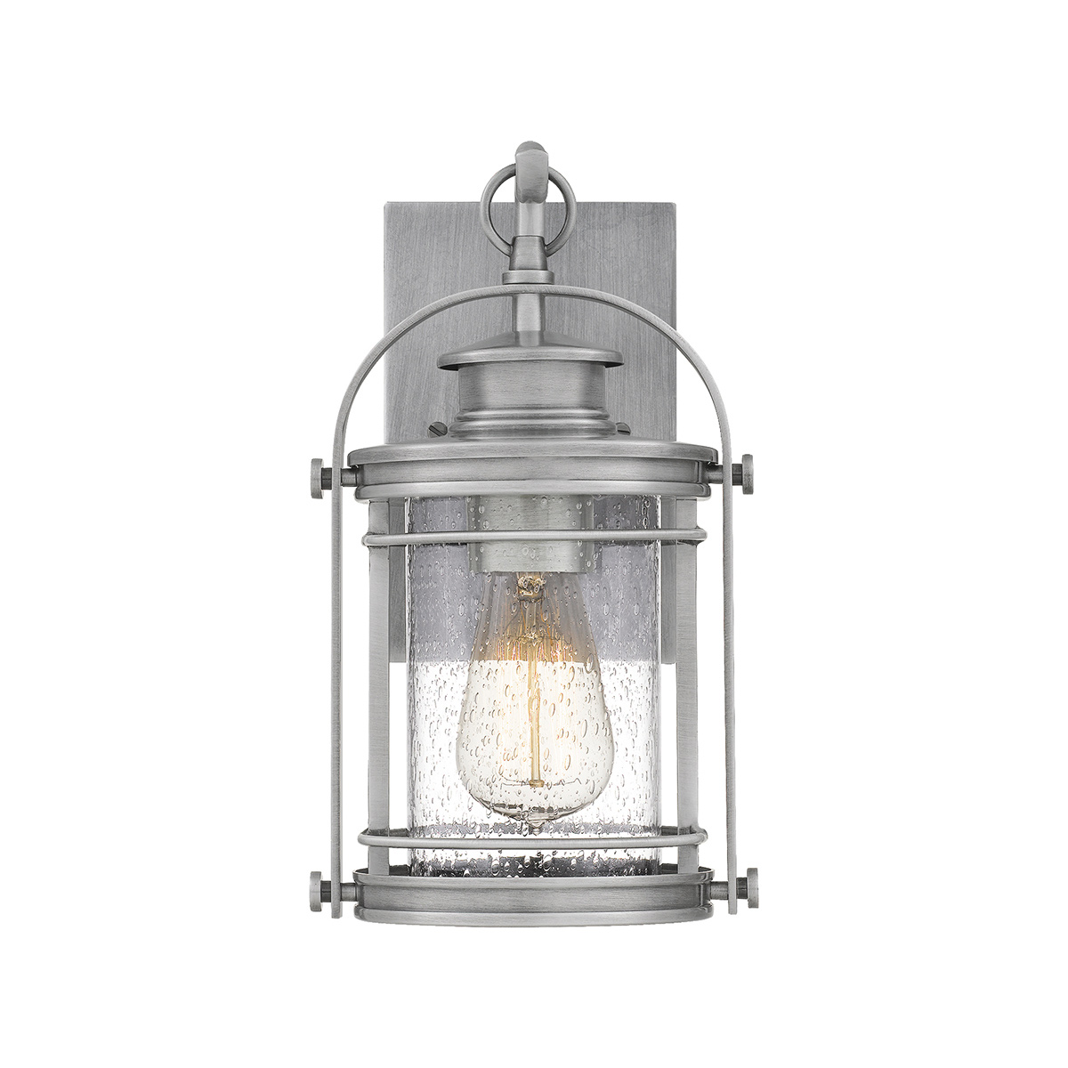 Booker 28cm Aluminium utendørslampe Fra Elstead Lighting - Booker &auml;r en stilfull och robust fasadlampa med en design inspirerad av klassiska marina lanternor.