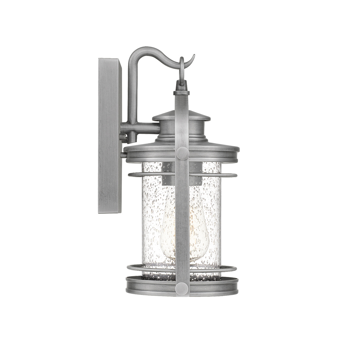 Booker 28cm Aluminium utendørslampe Fra Elstead Lighting - Booker &auml;r en stilfull och robust fasadlampa med en design inspirerad av klassiska marina lanternor.