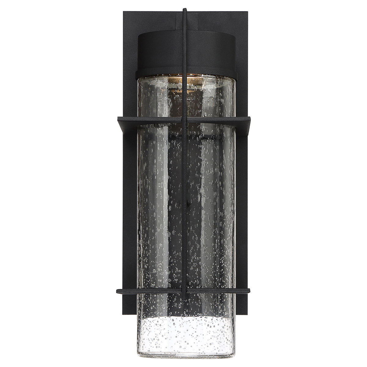 Eames 40cm Svart utendørslampe Fra Elstead Lighting - Eames &auml;r en modern och stilren fasadlampa med en industriell touch.