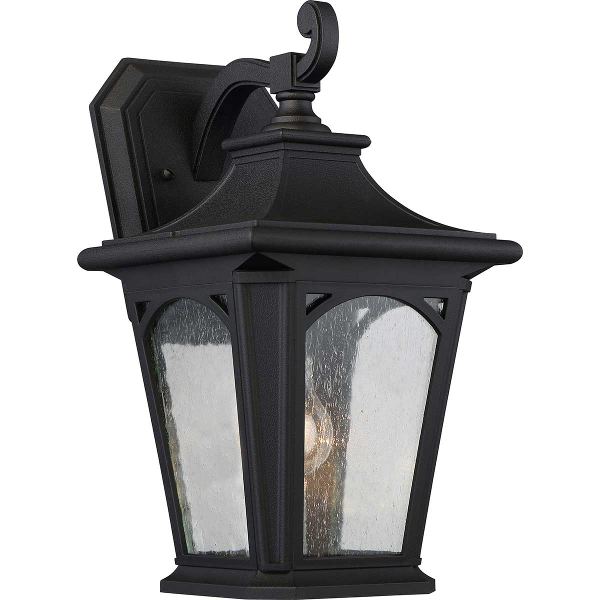 Bedford Svart utendørslampe Fra Elstead Lighting - Bedford-lampen er laget av et komposittmateriale og er bygget for å tåle ekstreme temperaturer, både høye og lave.