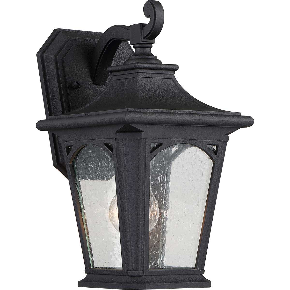 Bedford Svart utendørslampe Fra Elstead Lighting - Bedford-lampen er laget av et komposittmateriale og er bygget for å tåle ekstreme temperaturer, både høye og lave.