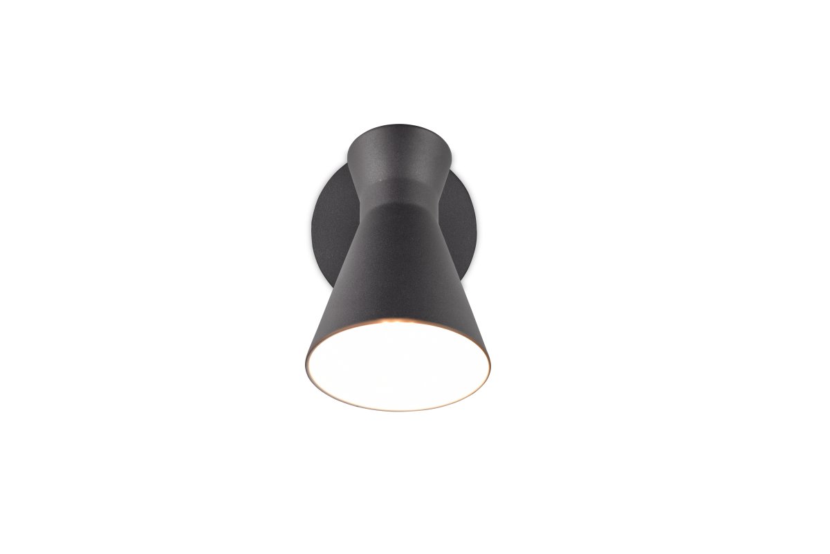 Enzo 16cm Svart leselampe Fra Trio Lighting - 
