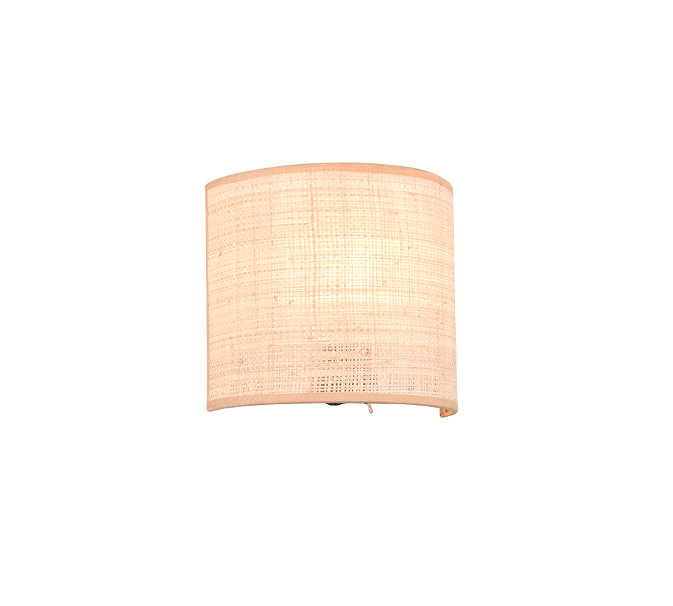 Aimee 20cm Natur vegglampe Fra Trio Lighting - Aimme er en moderne vegglampe, perfekt som belysning i gangen eller soverommet.