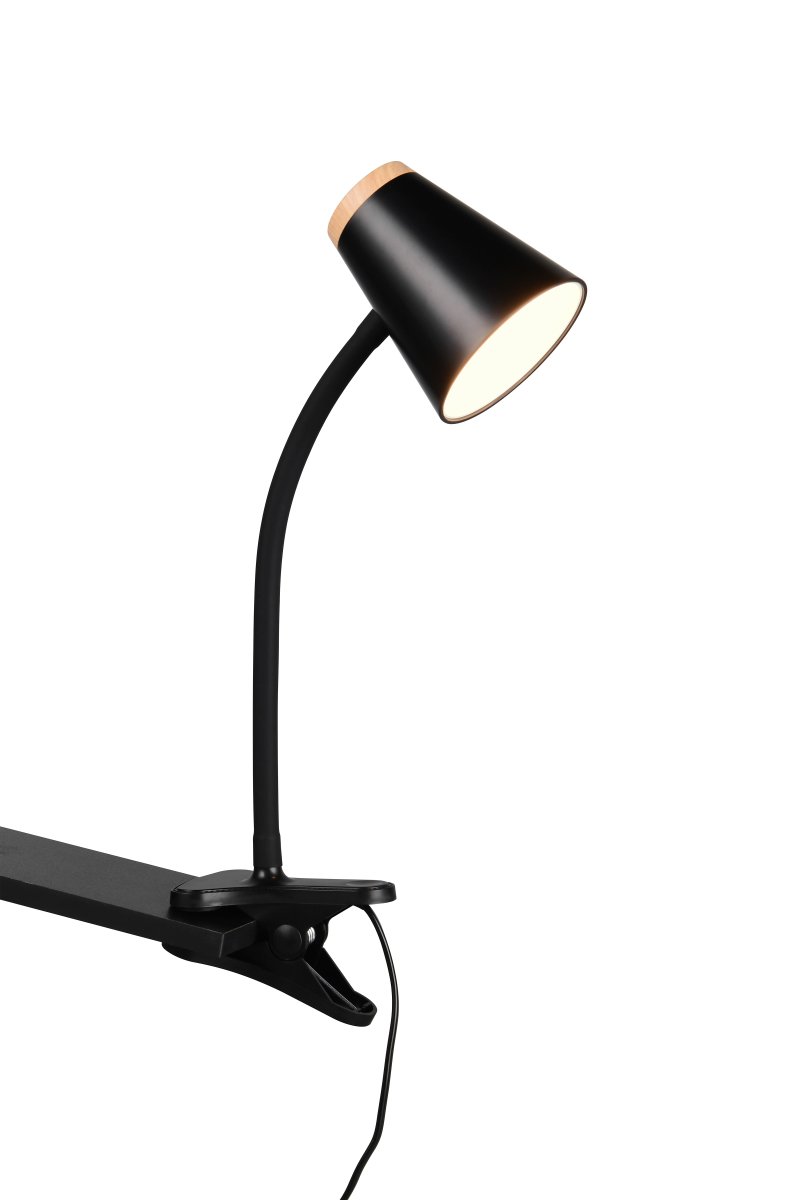 Pongo Svart klemmelampe Fra Trio Lighting - 