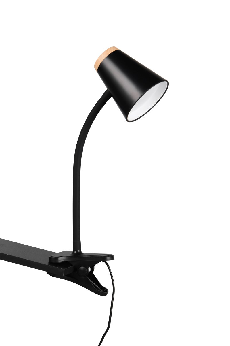 Pongo Svart klemmelampe Fra Trio Lighting - 
