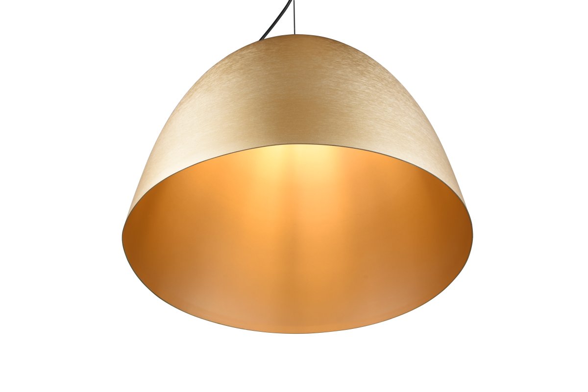 Tilda Ø40 Matt messing Taklampe Fra Trio Lighting - Tilda takpendelen kombinerer eleganse og modernitet i et stilig design som tiltrekker seg oppmerksomhet i alle rom.