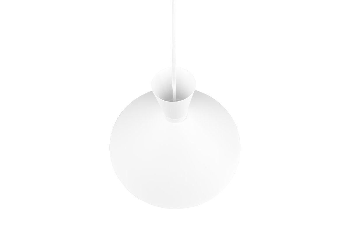 Enzo Ø35 Hvit Taklampe Fra Trio Lighting - Perfekt for å belyse bestemte områder, denne moderne armaturen passer like godt på kjøkkenet som i stuen.