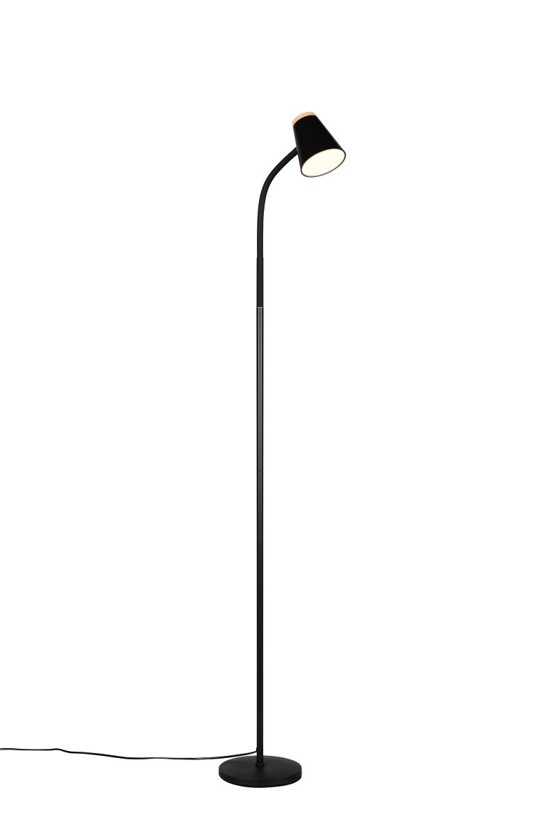 Pongo Svart gulvlampe Fra Trio Lighting - 
