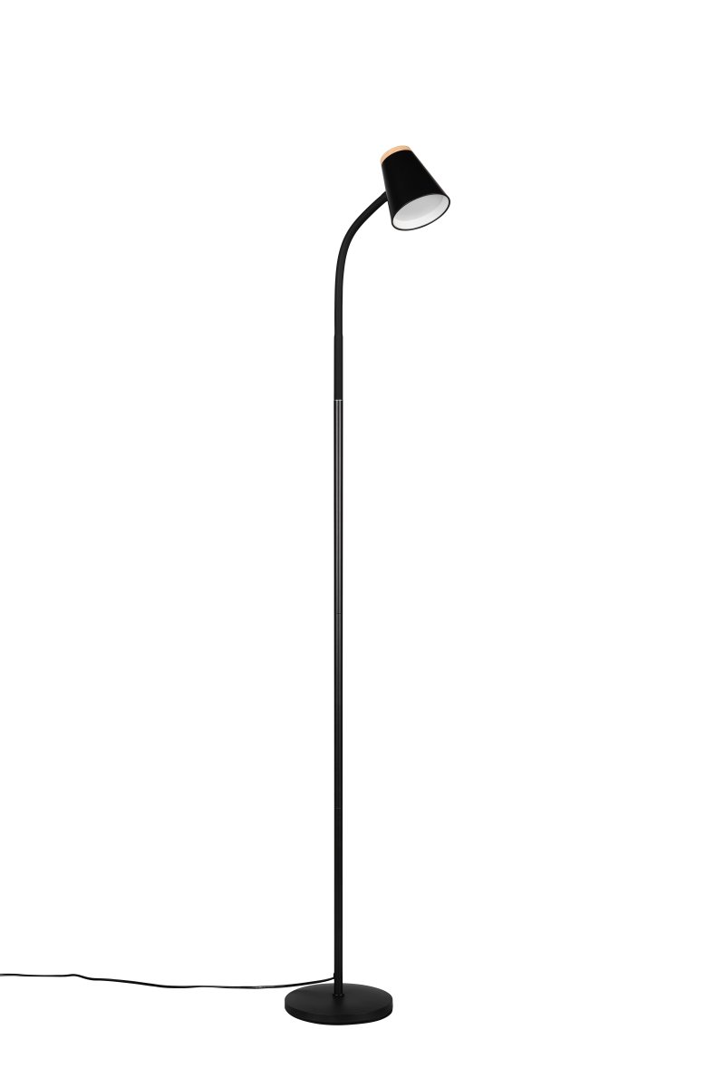 Pongo Svart gulvlampe Fra Trio Lighting - 