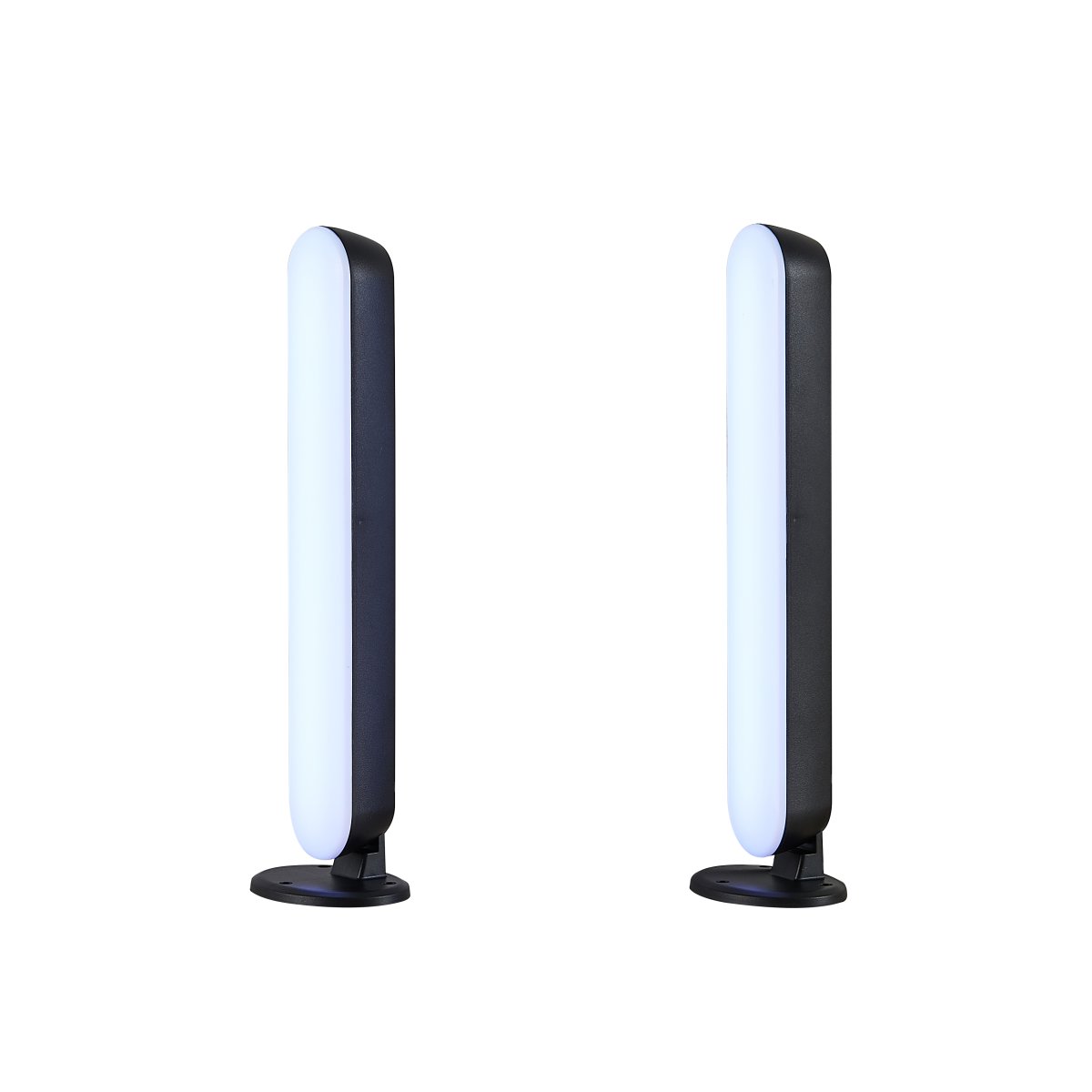 Game 28cm Svart bordlampe Fra Trio Lighting - Lydkontroll-funksjonen lar lysenes RGB-LED-er reagere i sanntid på omgivelseslyd, som synkroniserer lyseffektene med musikk, filmer og spill for en enda mer fengslende opplevelse.
