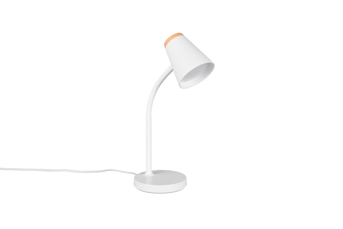 Pongo 36cm Hvit skrivebordslampe Fra Trio Lighting - 