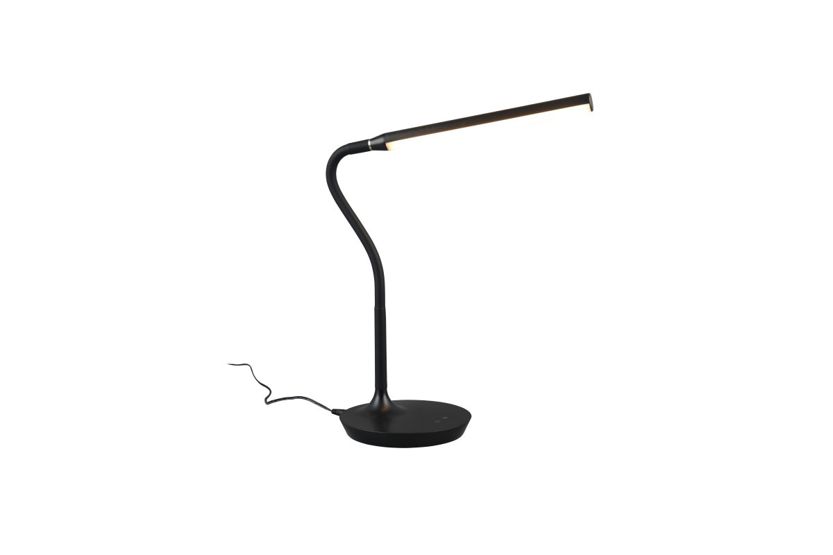 Toro 38cm Svart skrivebordslampe Fra Trio Lighting - 